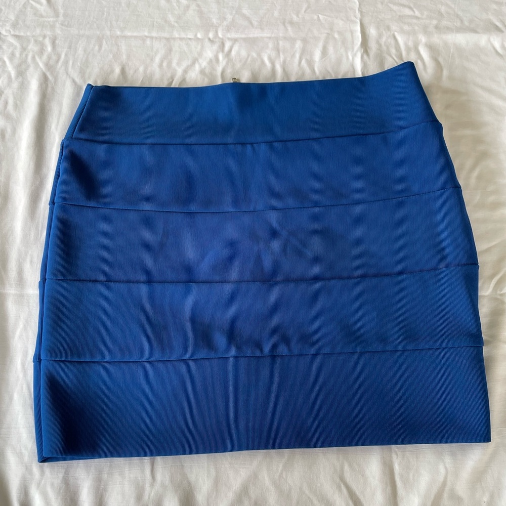 Elegant Blue Women's Skirt